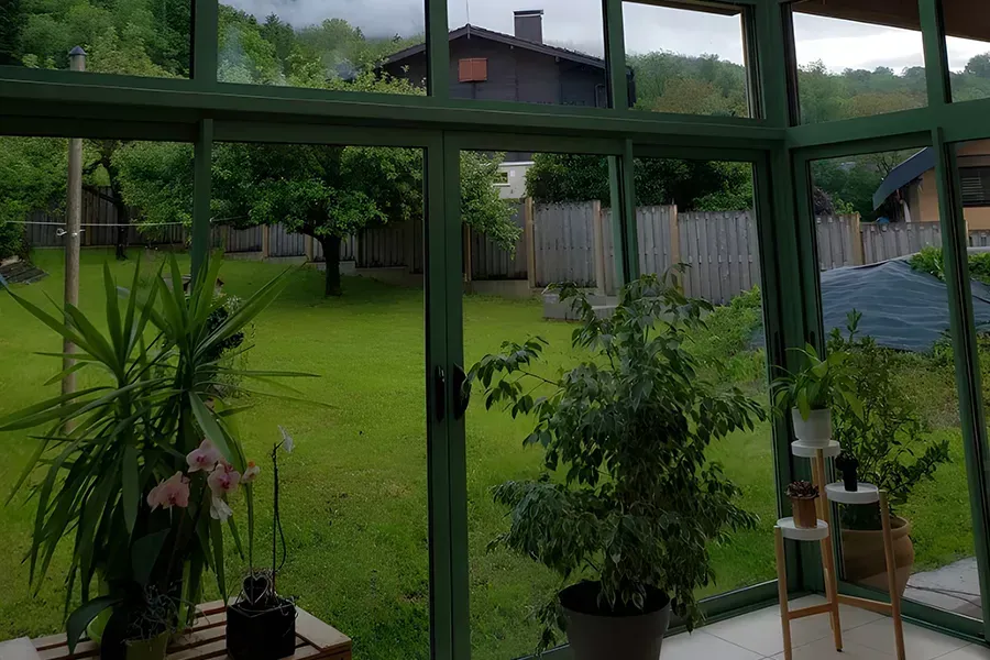 Nettoyage de baie vitrée