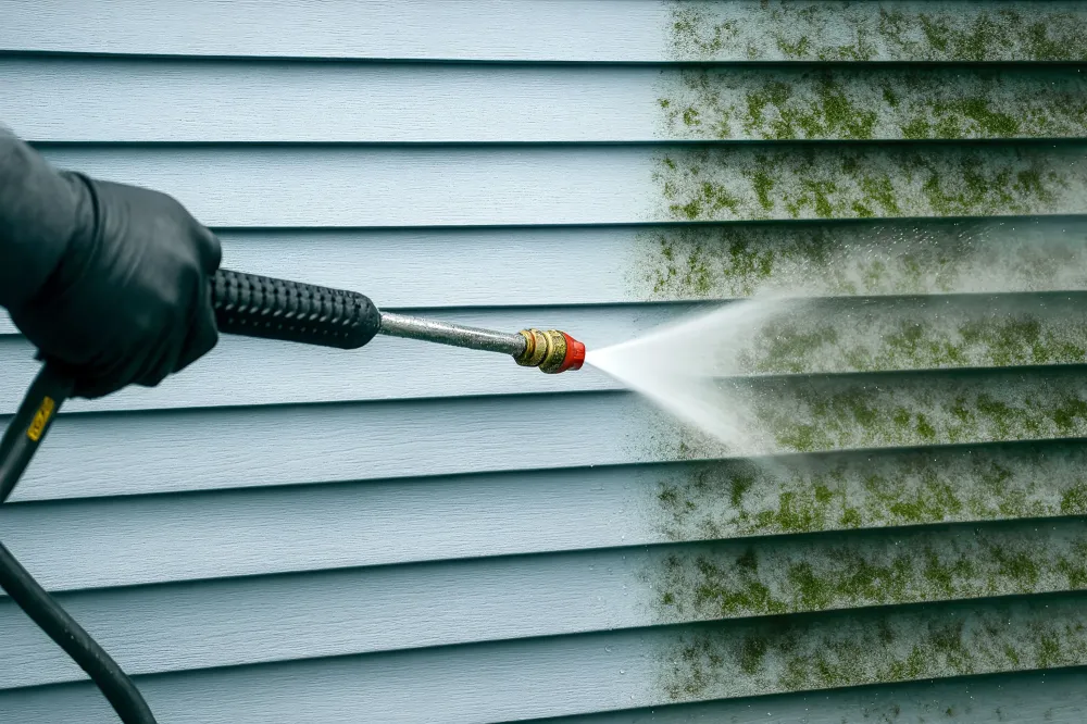 Nettoyage façade près de Seynod